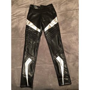 Bebe faux leather pants